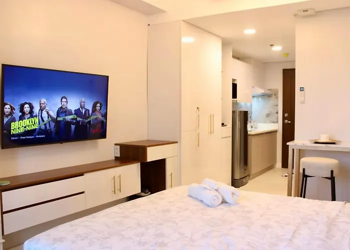 Executive - Netflix, Gym, Pool, Hs Wifi, 38 Park Avenue, It Park アパート セブ市